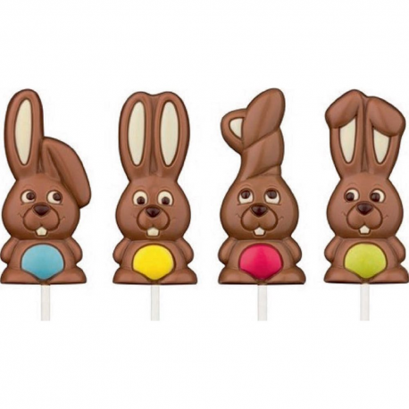~Sucettes lapins assortis 25g