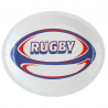 Assiettes décor rugby par 10