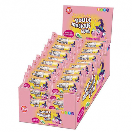 Boules magiques gum Tutti Frutti - 100 étuis