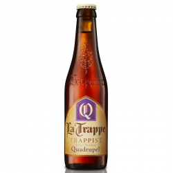 Bière La Trappe Quadrupel 10° vp 33cl