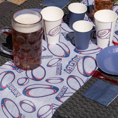 Chemin de table rugby