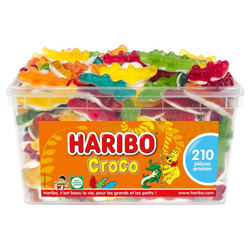 Schtroumpfs Haribo - Bonbon gélifié - Boîte 210 pièces