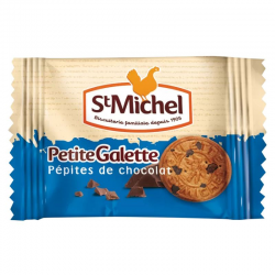 Petites galettes pépites chocolat St Michel - boîte de 200