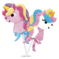 Sucettes Mallow Pop Licorne en Display