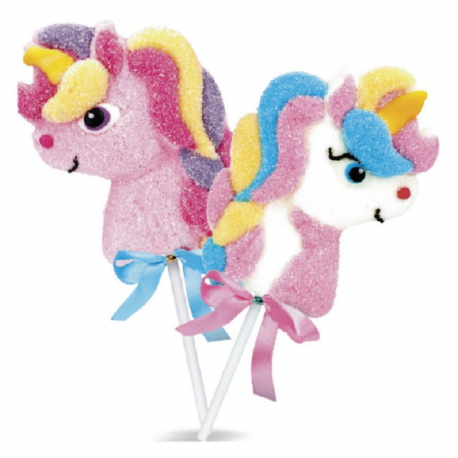 Sucettes Mallow Pop Licorne en Display