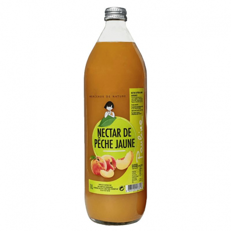 Nectar de pêche jaune 1L Valgourmand