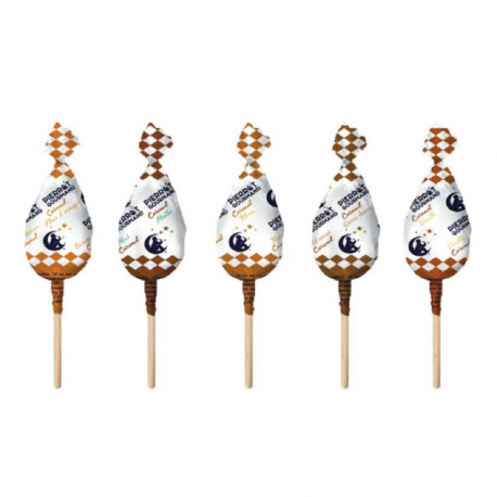 Etui 10 sucettes PG caramel revisité - EDITION LIMITEE