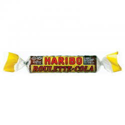 Haribo Tubo de 45 Roulettes Cola