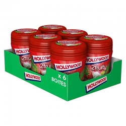 Bottle 40 dragées max 2fruity s/sucres Hollywood