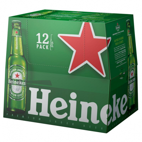 Heineken 12x25cl verre perdu 5° PROMO PALETTE