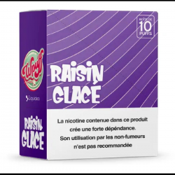 ~Wpuff liquideo raisin glacé 0mg