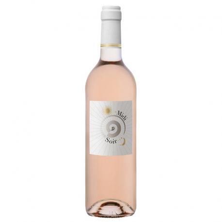 Vin de table Midi & Soir 75cl rosé