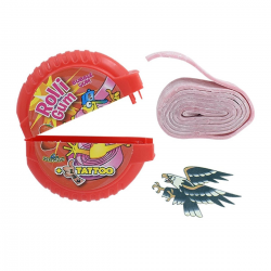 Rolli gum assortis Funny Candy présentoir de 30