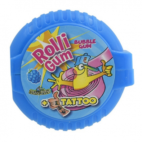 Rolli gum assortis Funny Candy présentoir de 30