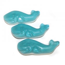 Baleines bleues bicolores Pierrot Gourmand vrac 1 kg