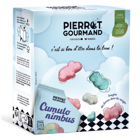 Mini sachets Cumulo Nimbus 22g Pierrot Gourmand