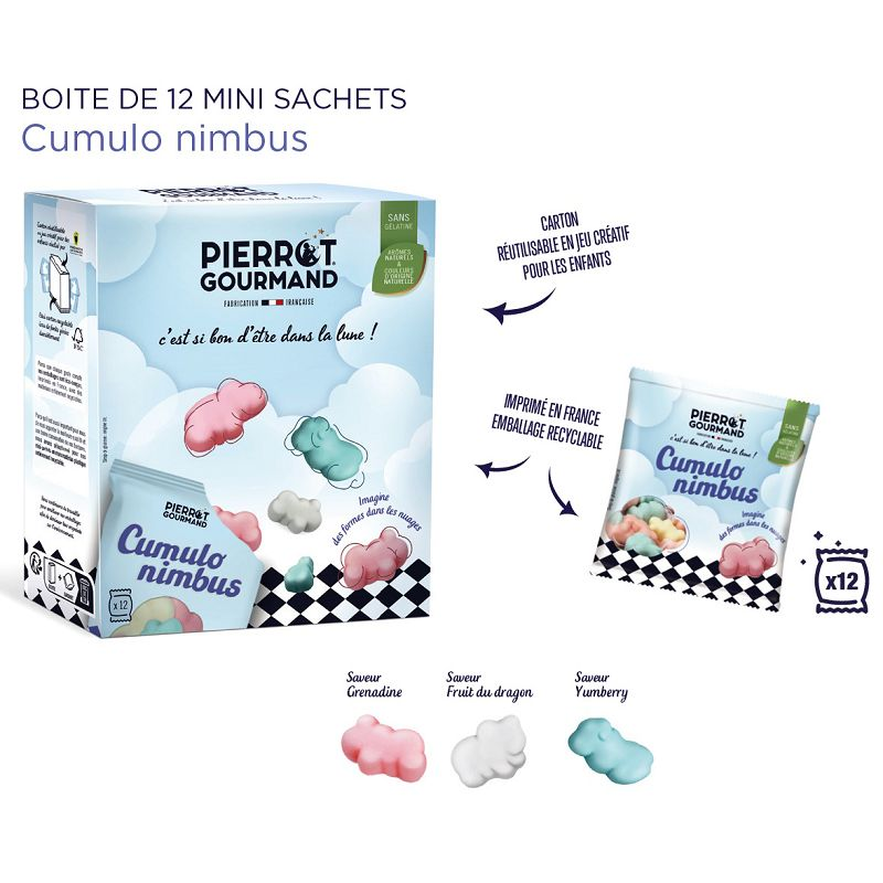 Têtes brûlées minis sachets Météouf