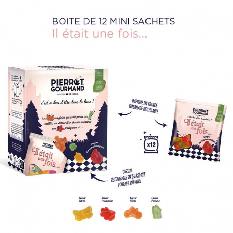 ~Mini sachets Il était une fois 22g Pierrot Gourmand