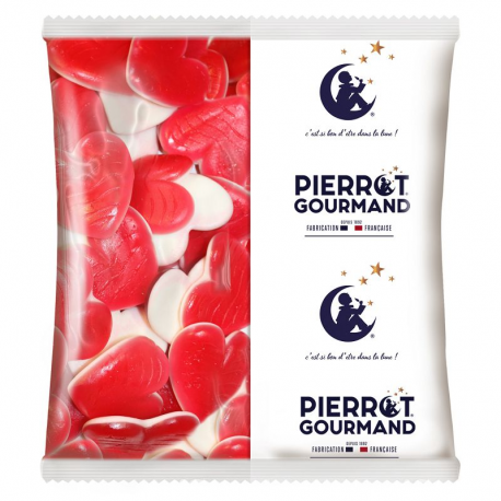 Coeurs lisses maxi vrac Pierrot Gourmand