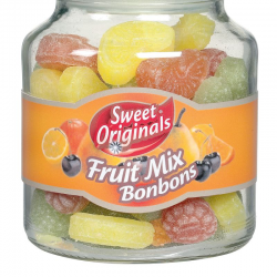 Mélange bonbons fruits - bocal 300g