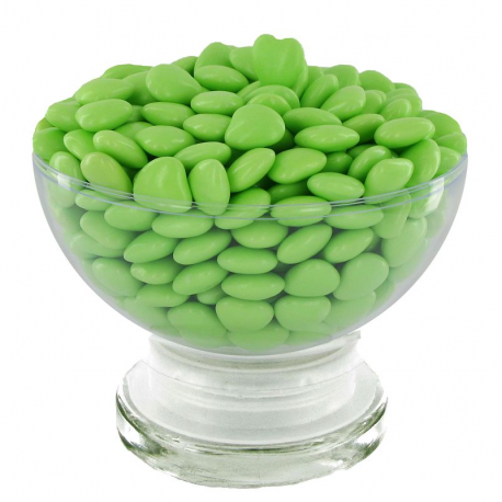 Mini coeurs au chocolat vert TILLEUIL - 500G