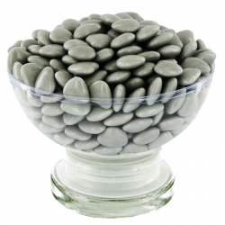 Mini coeurs au chocolat GRIS LUNE - 500g