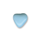 Mini coeurs au chocolat LAVANDE (bleu ciel) - 500g