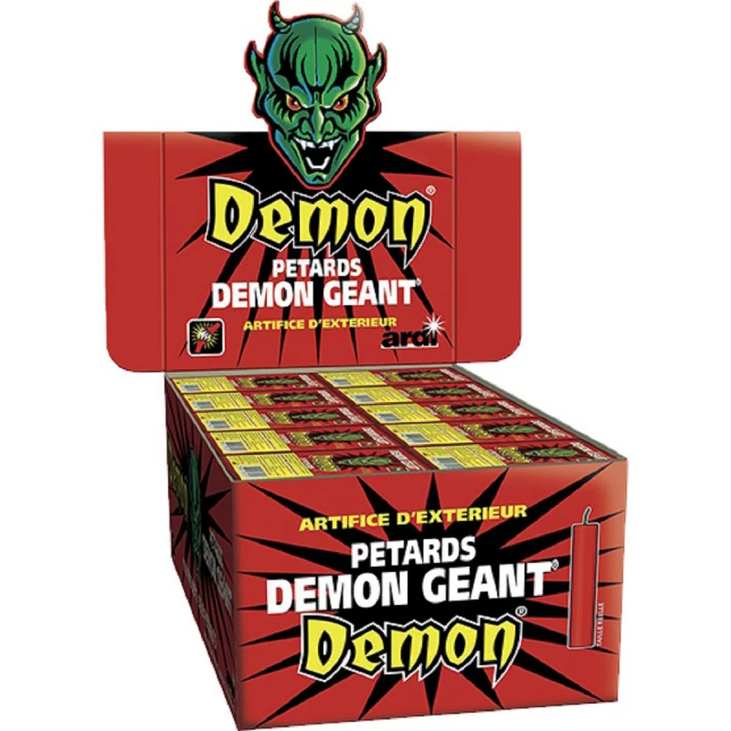 1200 PETARD DEMON 1 PETARD A MECHE 4 CM ARTIFICE K1 - Cdiscount Jeux -  Jouets