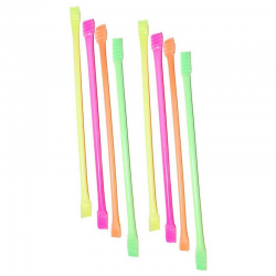 Pailles poudre acidulées GM 17cm par 250