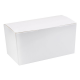 Ballotins carton vides blanc uni 500g par 25