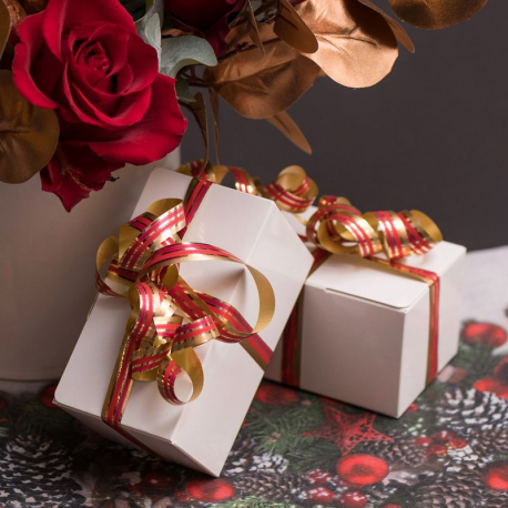 Ballotins carton vides blanc uni 500g par 25