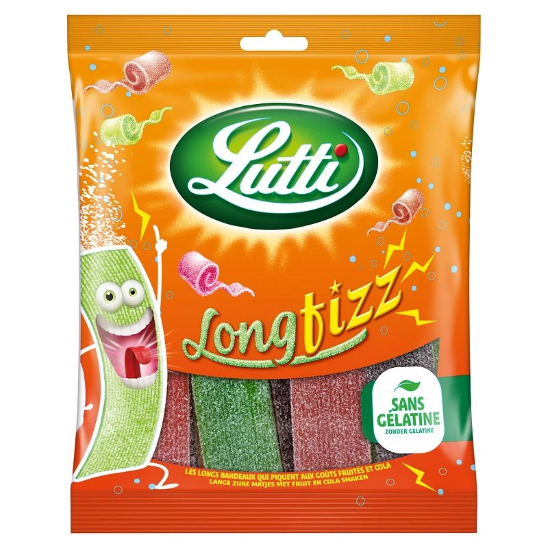 Bouteilles Bubblizz Lutti 100g - 14 sachets