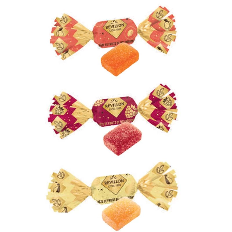 Papillotes Pâtes de fruits 4.6kg Révillon