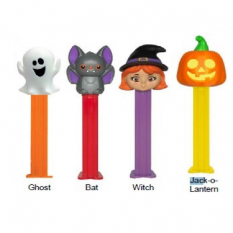 Pez figurines Halloween + 1 recharge