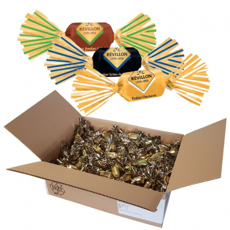 ~Papillotes assorties lait noir blanc Révillon 4.3kg