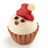 ~Chocolats Pères Noël caramel salé (déco crème) kg