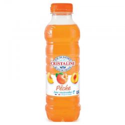 Cristaline pêche (4x6) Pet 50cl