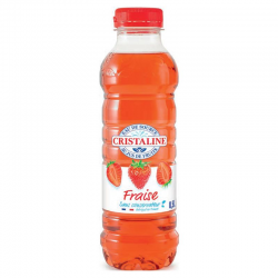 Cristaline fraise (4x6) Pet 50 cl