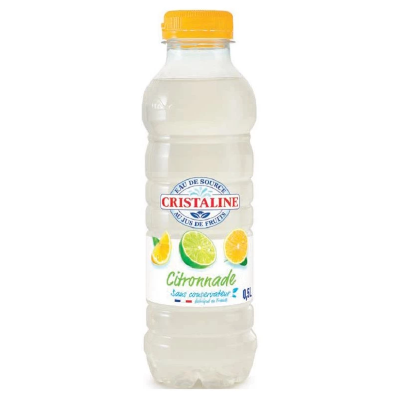 Eau Volvic citron bouteille 50 cl - Carton de 24