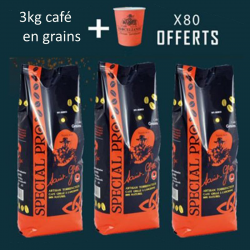 Machine à café Krups intuition + 3kg café grains Brocéliande Offerts