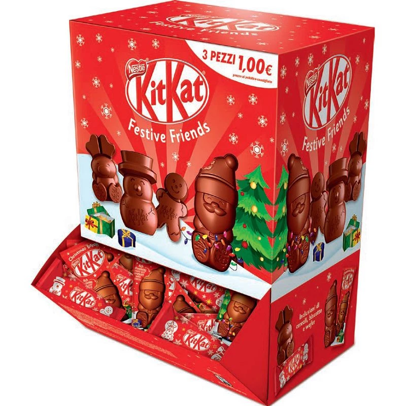 Coffret de chocolat Noël : 15 chocolats fourrés