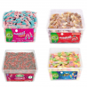 ~Colis Fun et Fizz tubos - 4 boites x300 bonbons Lutti