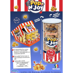 Pop corns N'Joy caramel au beurre salé 170g