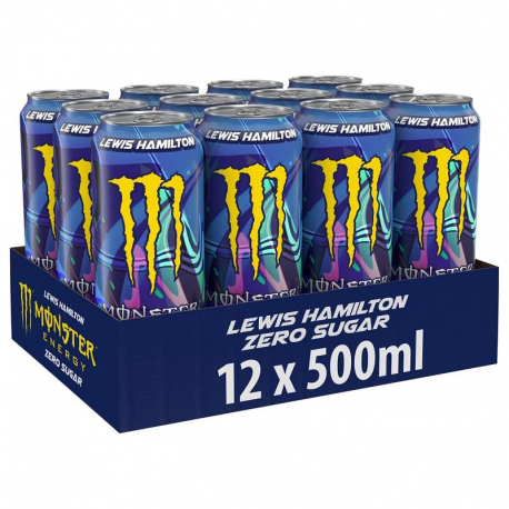 Monster Lewis Hamilton Zero Sugar boîte 50cl