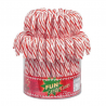 ~Candy canes rouges et blanches - tubo de 72