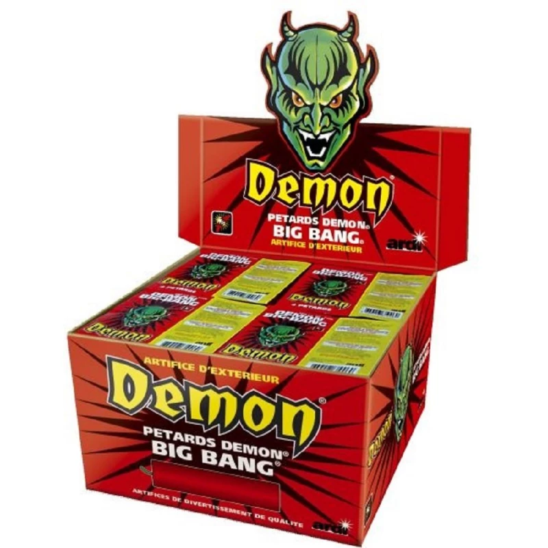 Sachet de 8 pétards Demon n°1