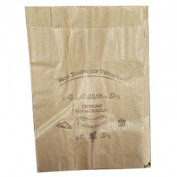 Sacs croissants 101 (120/25x25 x170 mm) x1000 kraft