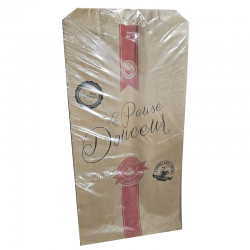 Sacs croissants 104 (140 +70 x270 mm) x 1000 kraft