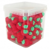Fraises guimauve 20g en tubo de 1Kg Chirico