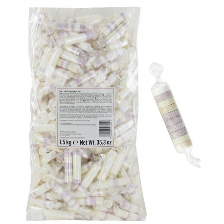 Rouleaux dextrose fruits mix 5g (environ 300 pièces) - vrac Kg